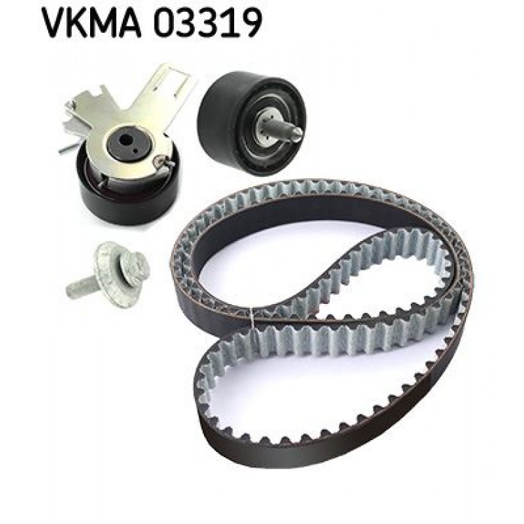 SKF VKMA03319 | EKSANTRIK KAYIS SETI FIAT DOBLO, SCUDO 1.5 Multıjet > PEUGEOT PARTNER, EXPERT, 508 SW II, 308 SW II, 2008 II, 208 I 18- > CITROEN JUMPY III, BERLINGO, C4, C5, C3 18-