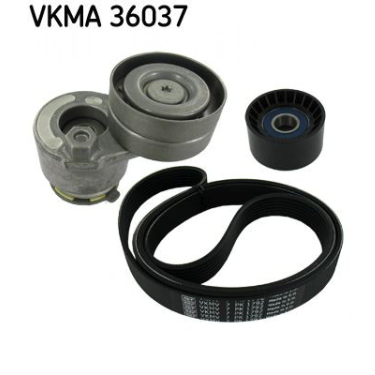 SKF VKMA36037 | KANALLI V KAYIS SETI NISSAN PRIMERA 1.9 DCİ 2003- RENAULT LAGUNA II 1.9 DCİ 04-05