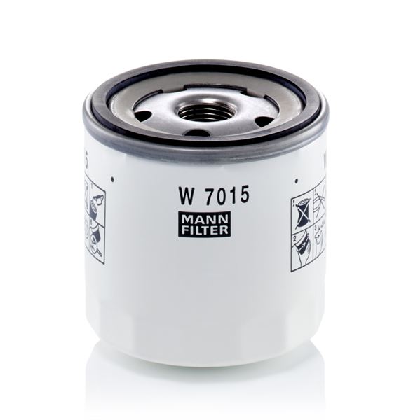 MANN-FILTER W7015 | YAG FILTRESI FORD FOCUS FIESTA 1.6 BENZINLI 04- MAZDA 3-5 VOLVO S40 V50 C30 S60 S80 XC60 V70 XC70 05-