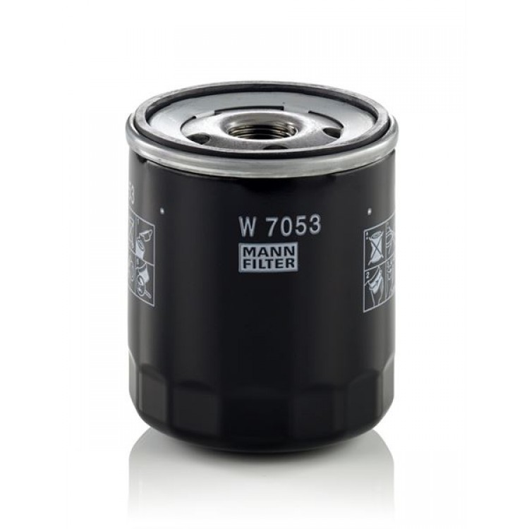 MANN-FILTER W7053 | YAG FILTRESI FORD C-MAX 1.6, FIESTA IV, V 1.2, 1.4, 95-- FOCUS C-MAX 1.6, FOCUS 1.4, 1.6, FUSION 1.2, 1.4, 1.6, MONDEO 1.6, PUMA 1.4 MAZDA 121.1.3