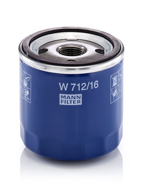 MANN-FILTER W712/16 | YAG FILTRESI FIAT, LANCIA, ALFA BARCHETTA, BRAVA, BRAVO I, COUPE, DOBLO, MAREA, PALIO, PANDA, STILO DELTA II, KAPPA, LYBRA, THESIS, Y, YPSILON 145, 146, 147, 155, 156, 166, GT, GTV, SPIDER 1.8, 2.0, 1.2, 1.1, 3.0, 3.2, 2.4 94- MANN-FILTER W712/16 | YAG FILTRESI FIAT, LANCIA, ALFA BARCHETTA, BRAVA, BRAVO I, COUPE, DOBLO, MAREA, PALIO, PANDA, STILO DELTA II, KAPPA, LYBRA, THESIS, Y, YPSILON 145, 146, 147, 155, 156, 166, GT, GTV, SPIDER 1.8, 2.0, 1.2, 1.1, 3.0, 3.2, 2.4 94-