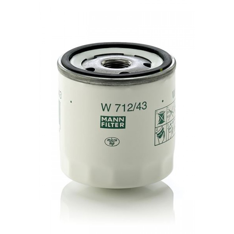 MANN-FILTER W712/43 | YAG FILTRESI FORD ESCORT IV-V-VI, FIESTA III-IV / SKODA: FELICIA
