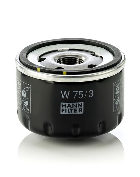 MANN-FILTER W75/3 | YAG FILTRESI RENAULT MEGANE-R9 ENJ R19-CLIO-TWNGO-KANGOO 1.5 DCI