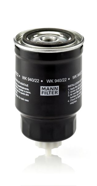 MANN-FILTER WK940/22 | YAKIT FILTRESI NISSAN ATLEON, ALMERA (N16), ALMERA TINO, CABSTAR E, CABSTAR III, NAVARA, PATHFINDER, PRIMERA III, SERENA, TERRANO II, TRADE, VANETTE