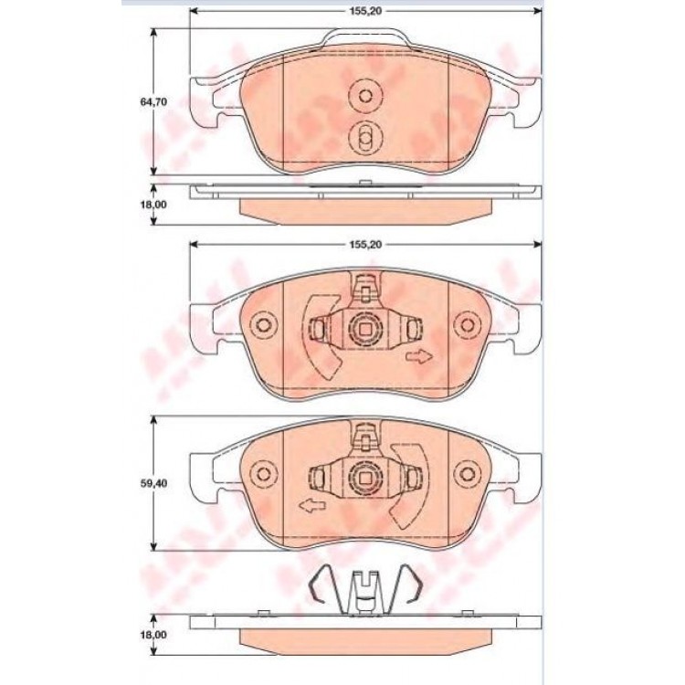 ART A02.2152 | DİSK BALATA ÖN A022152 FLUENCE (10-) MEGANE-III (09-) DUSTER 1.5 DCI ART A02.2152 | DİSK BALATA ÖN A022152 FLUENCE (10-) MEGANE-III (09-) DUSTER 1.5 DCI
