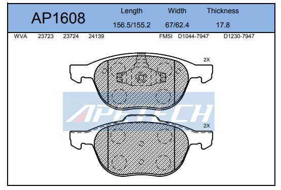 ART A03.1869 | DİSK BALATA ÖN A031869 FOCUS-II CMAX (03-) ECOSPORT TOURNEO CONNET KUGA ART A03.1869 | DİSK BALATA ÖN A031869 FOCUS-II CMAX (03-) ECOSPORT TOURNEO CONNET KUGA