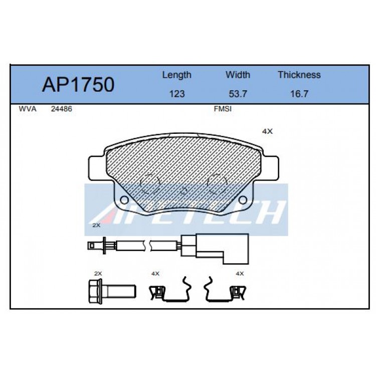 ART A03.1955 | DİSK BALATA ARKA A031955 V347 CUSTOM (12-) 2.2-2.4 TDCI KABLOLU (ARKADAN ÇEKER) ART A03.1955 | DİSK BALATA ARKA A031955 V347 CUSTOM (12-) 2.2-2.4 TDCI KABLOLU (ARKADAN ÇEKER)