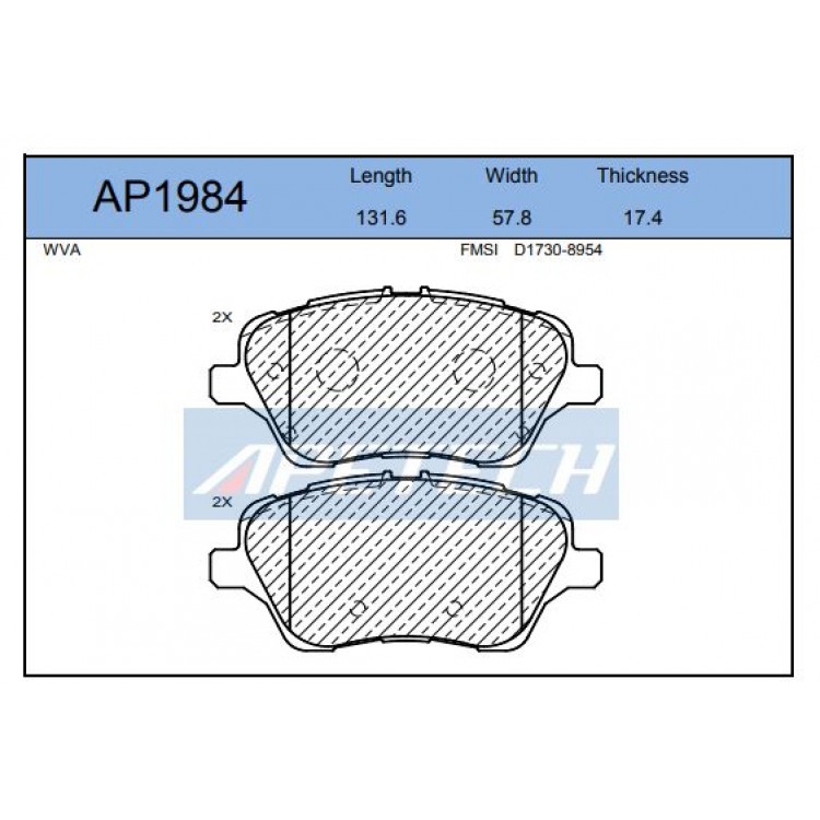 ART A03.2474 | DİSK BALATA ÖN A032474 TRANSİT TOURNEO COURIER (14-) B-MAX FIESTA-VI (12-) ART A03.2474 | DİSK BALATA ÖN A032474 TRANSİT TOURNEO COURIER (14-) B-MAX FIESTA-VI (12-)