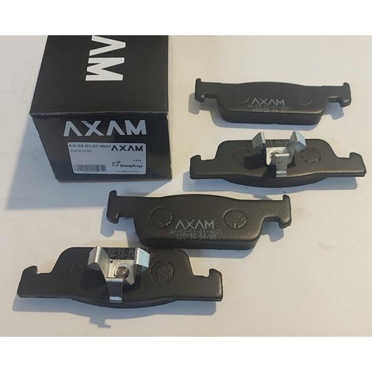 AXAM AX-02-01-01-4021 | DİSK BALATA ÖN AX-02-01-01-4021 CLIO-IV (12-) DUSTER LOGAN SANDERO 410602581R