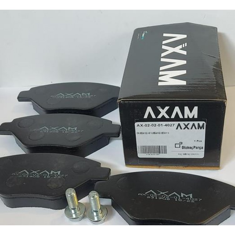 AXAM AX-02-02-01-4027 | DİSK BALATA ÖN AX-02-02-01-4027 MEGANE II 1.4
