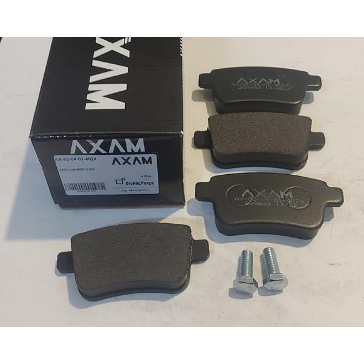 AXAM AX-02-04-01-4024 | DİSK BALATA ARKA AX-02-04-01-4024 KANGO-III 1.5 1.6 (08-)