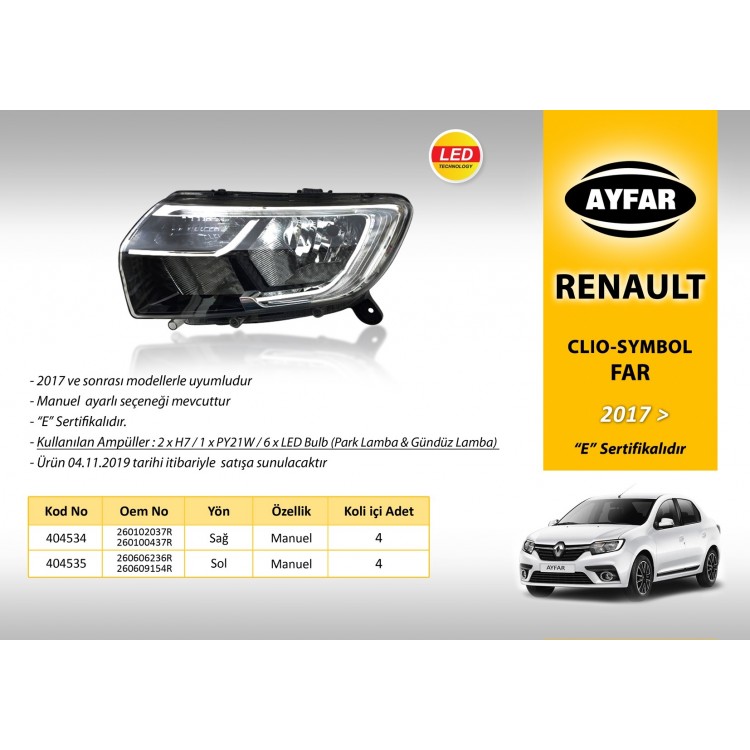 AYFAR 404535 | FAR SOL 404535 CLIO SYMBOL 17-> MANUEL AYFAR 404535 | FAR SOL 404535 CLIO SYMBOL 17-> MANUEL