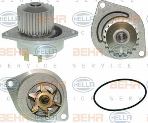 BENDİX 190022B | SU POMPASI 190022B SAXO C2 106 206 306 307 C4 1.6-16V XSARA TU5JP 19DİŞ PARTNER