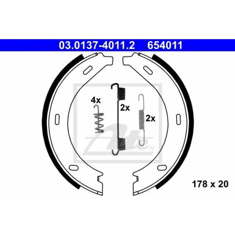 BENDİX 361562B | PABUÇLU BALATA 361562B V184 TRANSİT