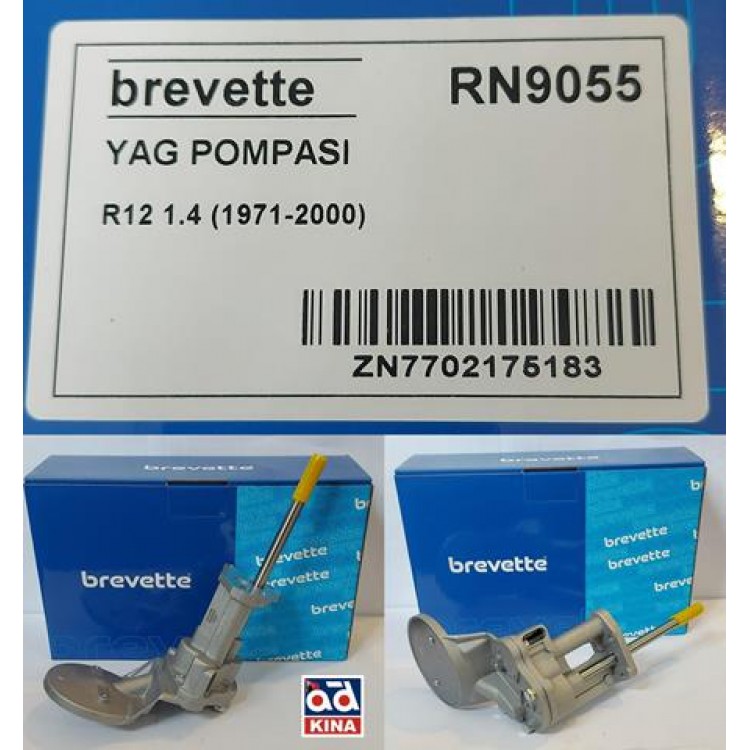 BREVETTE RN9055 | YAĞ POMPASI RN9055 R12 1.4