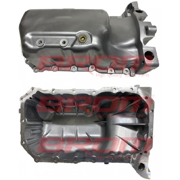 BROM PJ3308 | YAĞ KARTERİ ALUMINYUM PEUGEOT 206 307 308 PARTNER CITROEN C3 C4 BERLINGO 1.6 16V