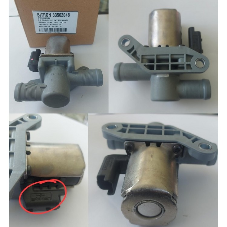BİTRON 33562048 | 212309316R SU DAĞITICI ELEKTROVANASI CAPTUR CLIO IV EXPRESS KANGO III MEGANE IV