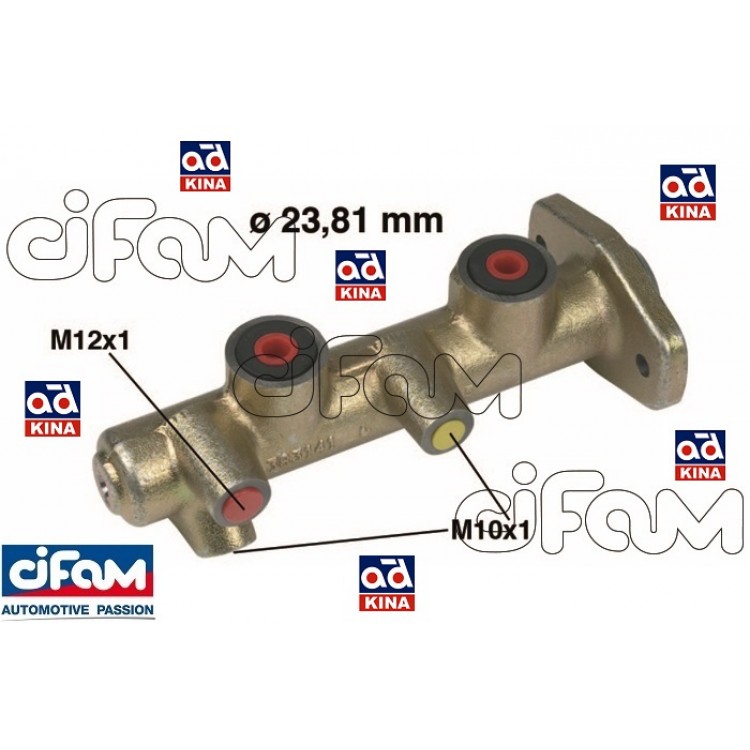 CIFAM 202-270 | ANA MERKEZ 202270 TRANSİT M12 M15 2.0 2.5D 2.9 (86-94) 23.81MM