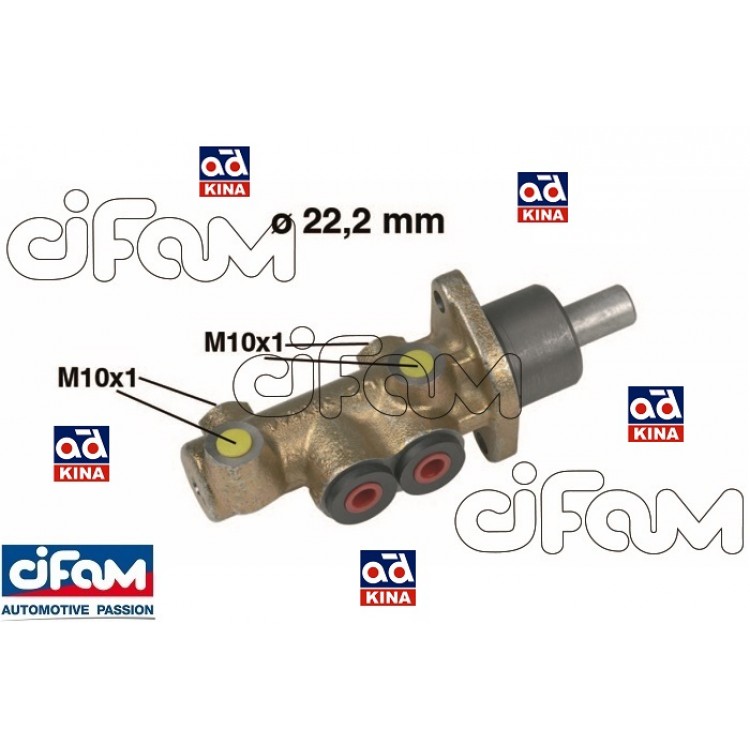 CIFAM 202-278 | ANA MERKEZ 202278 PALİO 1.6 16V WEEKEND ABSSİZ (22,20 MM)