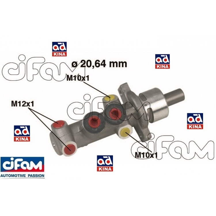 CIFAM 202-319 | ANA MERKEZ 202319 CLIO-II ABSSİZ (98-) (20,60MM)