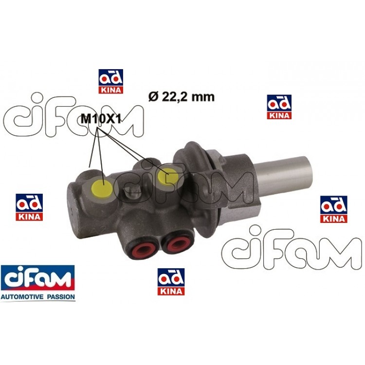 CIFAM 202-807 | ANA MERKEZ 202807 LINEA 1.3 MJET 1.4 TJET 1.6 MJET (77364472) (0204123764)
