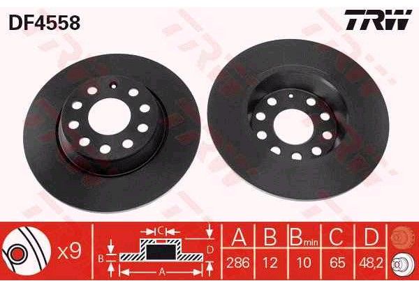 ELİTCAR FD36315 | DİSK FREN AYNASI ARKA FD36315 PASSAT (05-) GOLF-V