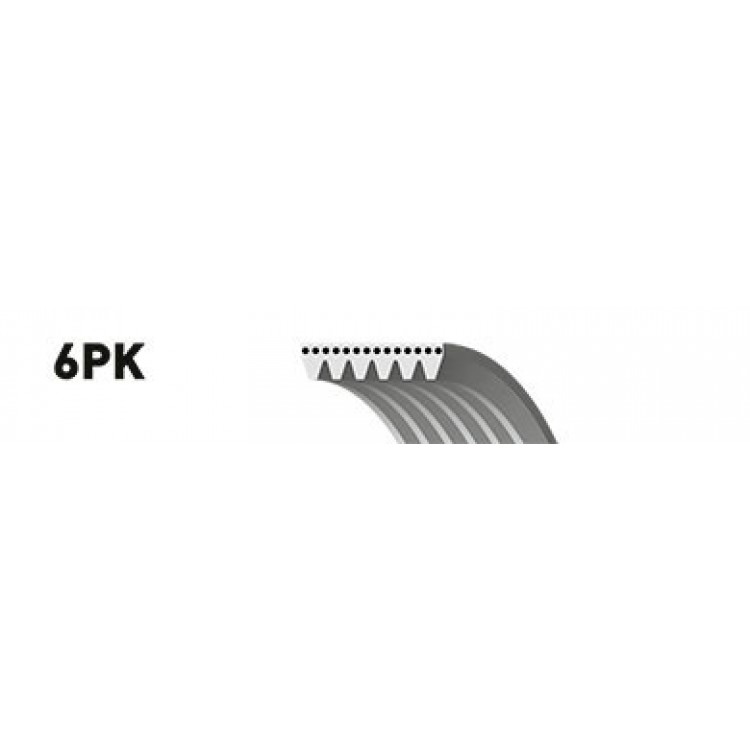 GATES 6PK1753 | KANALLI V.KAYIŞI 6PK1750 68425 PARTNER 2.0 HDI KLİMALI (5750.YG)