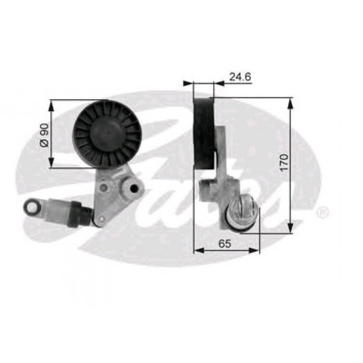 GATES T38239 | GERGİ KÜTÜĞÜ T38239 ASTRA-G VECTRA-B 2.0 2.0 DTI