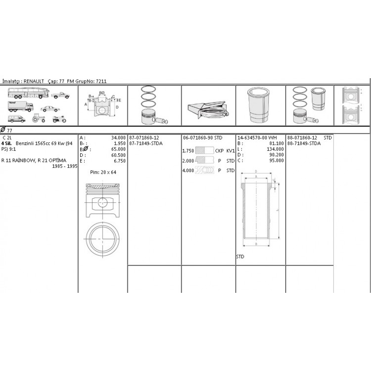 ISS 60718609G | MOTOR SEGMANI 60718609 STD 77,0 FAIRWAY OPTIMA 1600 ISS 60718609G | MOTOR SEGMANI 60718609 STD 77,0 FAIRWAY OPTIMA 1600
