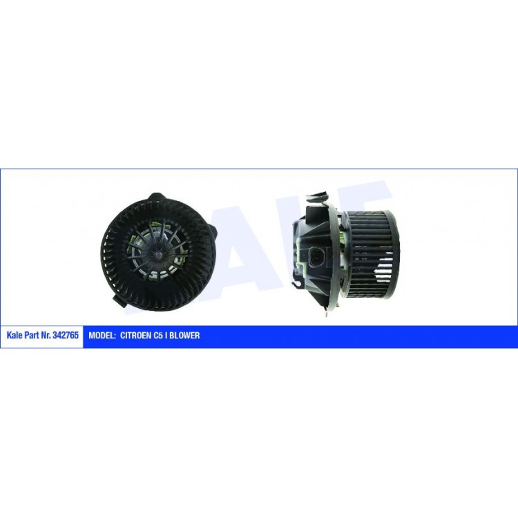 KALE 342765 | KALORİFER MOTORU 342765 C5 I 1.8 2.0 2.2 3.0 (01 04) 12V OTOMATIK KLIMALI