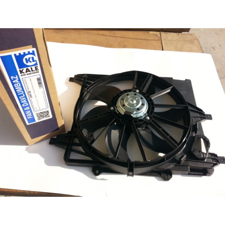 KALE 344720 | FAN MOTORU RENAULT CLIO II ; MEGANE II 98<05 1.2/1.4/1.6/2.0 16V 1.5DCI 1.9D/DTI ; SYMBOL II 00- ; KANGOO 08- 1.4/1.6 16V 1.5DCI (320W 12V)