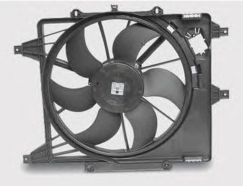 KALE 353735 | DAVLUMBAZLI FAN MOTORU 353735 MEGANE-IV TALISMAN 1.5/1.6DCI 1.2/1.6TCE 16-> 12V