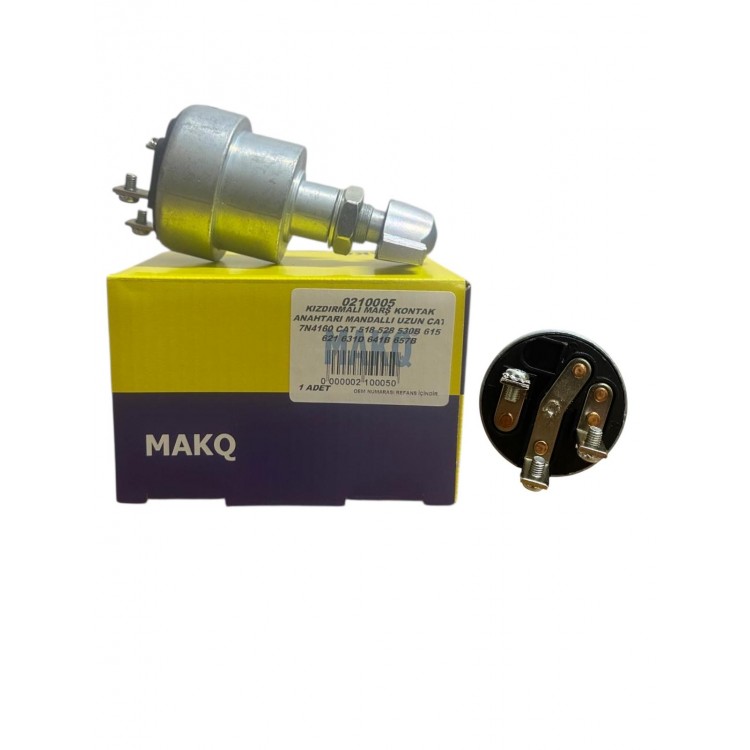 MAKQ 0210005 | 0210005 KIZDIRMALI MARŞ KONTAK ANAHTARI MANDALLI UZUN CAT 7N4160 CAT 518 528 530B 615 621 631D 641B 657B