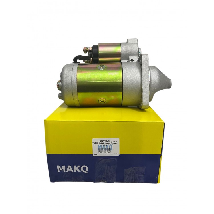 MAKQ 63217126 | 63217126 MARŞ MOTORU 12V 9 DİŞ 3.0 KW MAKO TİPİ FİAT TRAKTÖR TDI 55-46
