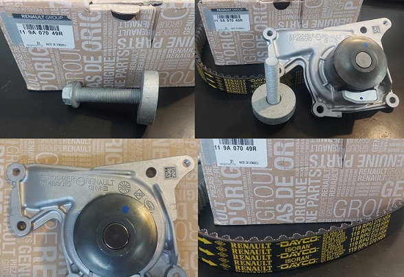 MAİS 119A07049R | DEVİRDAİM + TRİGER SETİ 119A07049R 1.5DCİ EURO5 CAPTUR CLIO IV DUSTER DOKKER