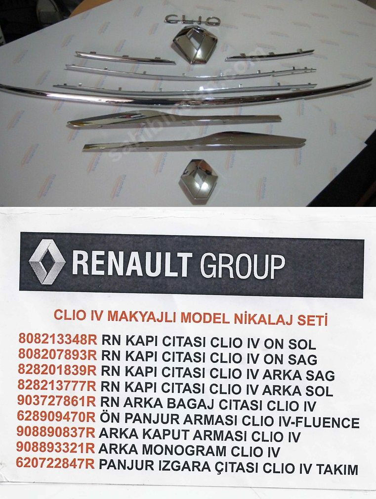 MAİS 839710717 | NİKELAJ ÇITA TAKIMI 839710717 CLIO-IV (10 PARÇA) MAİS 839710717 | NİKELAJ ÇITA TAKIMI 839710717 CLIO-IV (10 PARÇA)