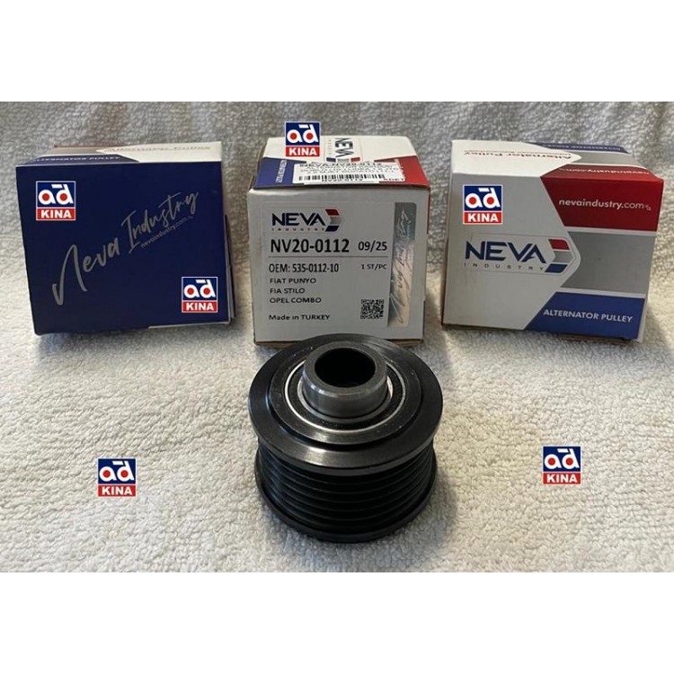 NEVA NV20-0112 | ALTERNATÖR KASNAĞI NV200112 DOBLO (10-) LINEA 1.6 JTD 2.0 MJET DUCATO (11-) NEVA NV20-0112 | ALTERNATÖR KASNAĞI NV200112 DOBLO (10-) LINEA 1.6 JTD 2.0 MJET DUCATO (11-)