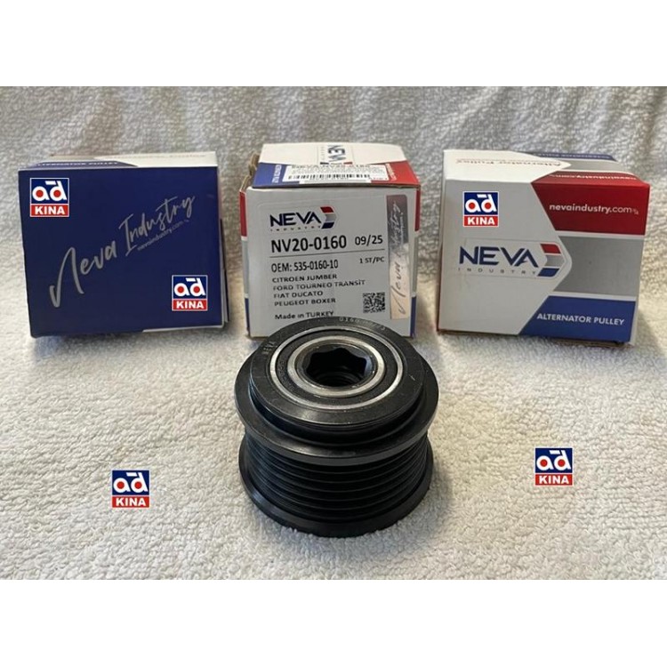 NEVA NV20-0160 | ALTERNATÖR KASNAĞI NV200160 DUCATO BOXER JUMPER 2.2HDI TOURNEO 2.2 TDCI NEVA NV20-0160 | ALTERNATÖR KASNAĞI NV200160 DUCATO BOXER JUMPER 2.2HDI TOURNEO 2.2 TDCI