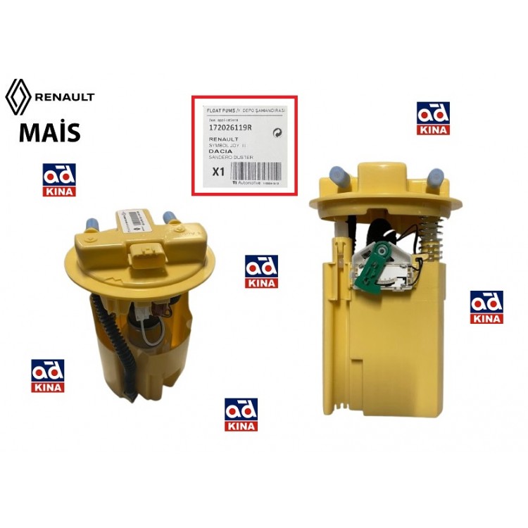OEM 172026119R | DEPO ŞAMANDIRASI 172026119R CLIO II SYMBOL JOY SANDERO DUSTER 1.5dci OEM 172026119R | DEPO ŞAMANDIRASI 172026119R CLIO II SYMBOL JOY SANDERO DUSTER 1.5dci