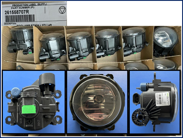 OEM 261558707R | SİS FARI SOL 261558707R TRAFIC III KADJAR TALISMAN CAPTUR