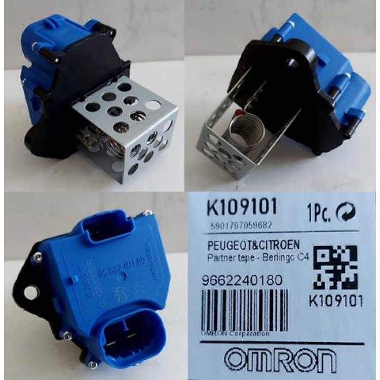 OEM 9662240180 | FAN REZİSTANSI BERLINGO 1.6İ 1.6HDİ