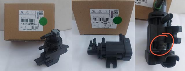 OEM 9813483580 | EGR ELEKTROVANA P207 P208 P3008 P308 P407 P508 P5008 DS3 1,4 SCUDO FIESTA-VI
