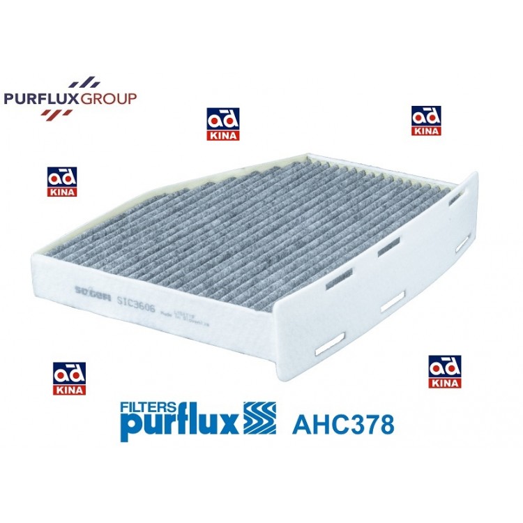 PURFLUX AHC378 | POLEN FİLTRESİ KARBONLU AHC378 CADDY-III (04-) 2.0 TDI PASSAT GOLF-V A3