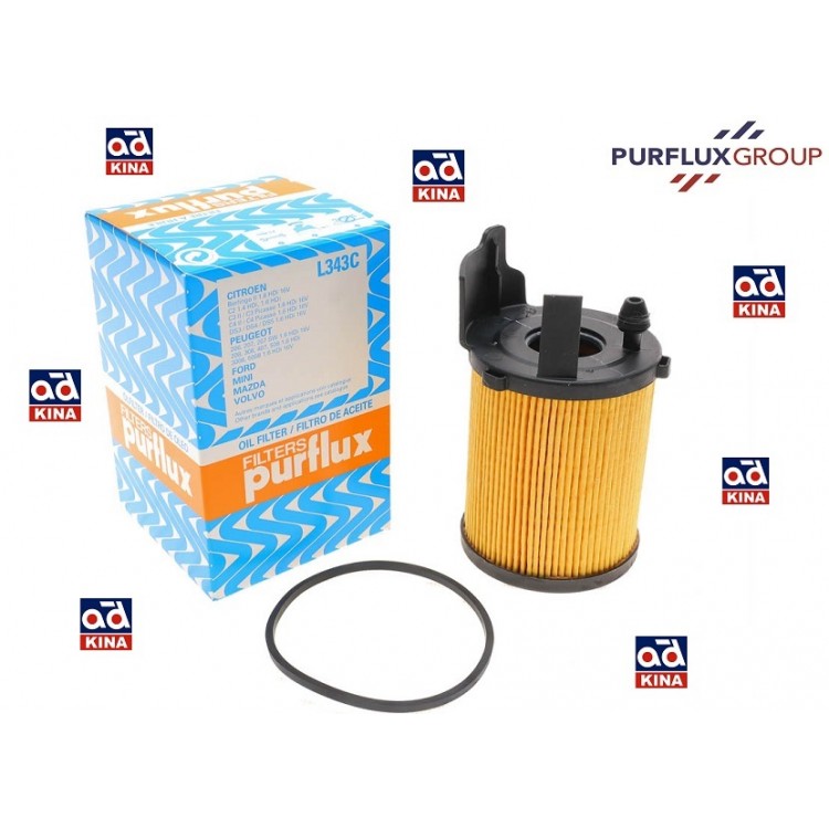 PURFLUX L343C | YAĞ FİLTRESİ L343C FIESTA C3 C4 P206 FUSION 1.4 1.6 HDI P307 NEMO BİPPER PURFLUX L343C | YAĞ FİLTRESİ L343C FIESTA C3 C4 P206 FUSION 1.4 1.6 HDI P307 NEMO BİPPER