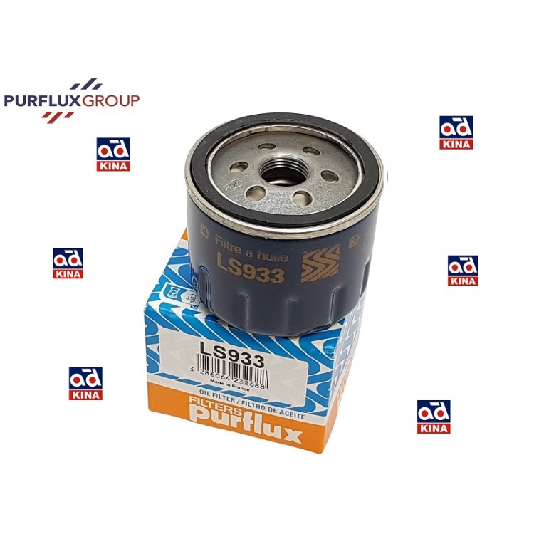 PURFLUX LS933 | YAĞ FİLTRESİ LS933 CLIO-III FLUENCE 1.5 DCI MEGANE-III TRAFIK-II 1.9 DCI DUSTER PURFLUX LS933 | YAĞ FİLTRESİ LS933 CLIO-III FLUENCE 1.5 DCI MEGANE-III TRAFIK-II 1.9 DCI DUSTER