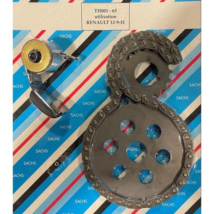 SACHS E77 | EKSANTRİK ZİNCİR + GERGİ + DİŞLİ TAKIMI R12 1400 ( 4'LÜ SET )