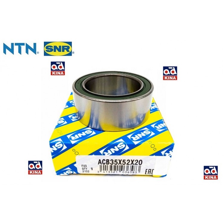SNR ACB35X52X20 | KLİMA RULMANI 35*52*20 VOLKSWAGEN-HONDA 7SBU17C PXV16 SC08 SCS0 MEGANE 1.6 SNR ACB35X52X20 | KLİMA RULMANI 35*52*20 VOLKSWAGEN-HONDA 7SBU17C PXV16 SC08 SCS0 MEGANE 1.6