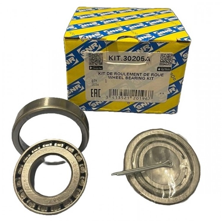SNR KIT30205A | TEKER RULMANI KİTİ ARKA İÇ KIT30205A R.12 YM (2AD 30205)