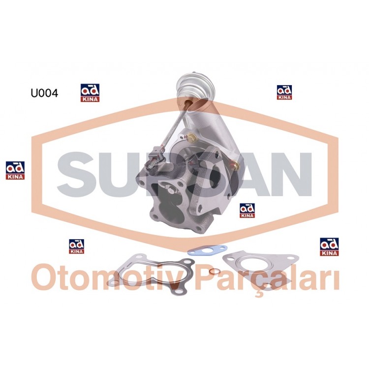 SÜPSAN U004 | TURBO KOMPLE U004 KANGO CLIO MEGANE 1.5 DCI 80 PS 7701473673