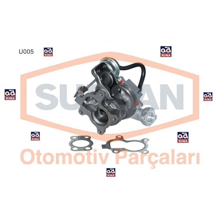 SÜPSAN U005 | TURBO KOMPLE U005 P206 1.4 HDI (68PS) P207 P307 FIESTA 1.4TDCİ DV4TD SÜPSAN U005 | TURBO KOMPLE U005 P206 1.4 HDI (68PS) P207 P307 FIESTA 1.4TDCİ DV4TD